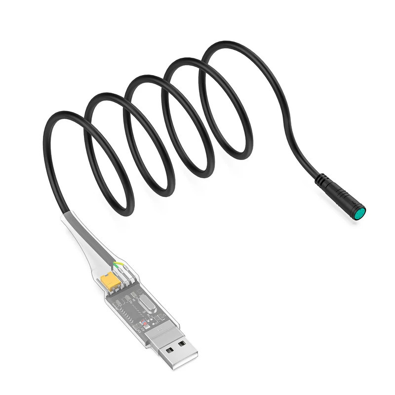 eBike USB Programming Cable for 8fun / Bafang BBS01 BBS02 BBS03 BBSHD Mid Drive / Center Electric Bike Motor Programmed