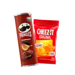 Combo Pringles Churrasco 109G E Cheez It Cheddar 65G