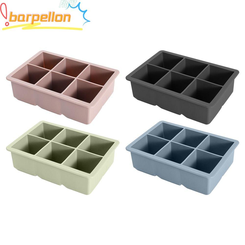 Molde De Cubo De Gelo BARPELLON , Bandeja De Cubos De Qualidade Alimentar Preto Azul Verde Rosa , Quadrado De Silicone D