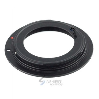 Anel adaptador de alumínio de alta precisão M42-EF com defletor adequado para lente de parafuso M42 para corpo Canon M42