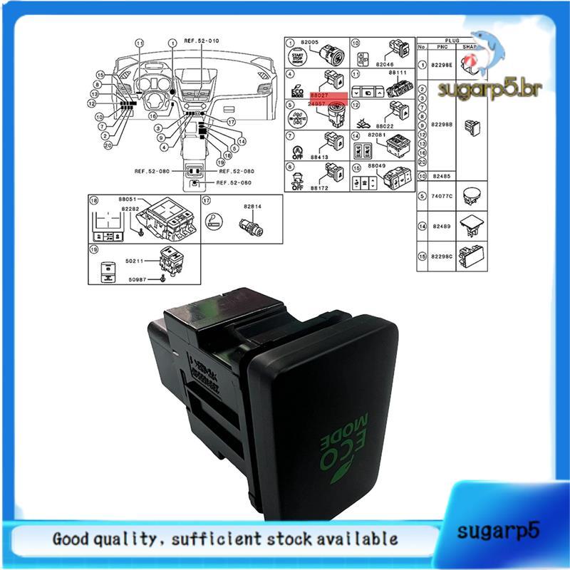 8610A240 Para Eclipse 1.5T CVT 2018-2026 Interruptor Manual De Botão De Modo Ecológico
