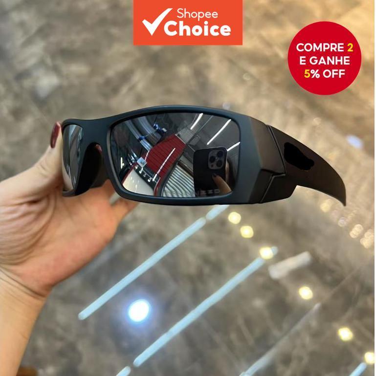 Óculos de Sol Masculino Retro Polarizados com Proteção UV400 para Ciclismo e Pesca ao Ar livre