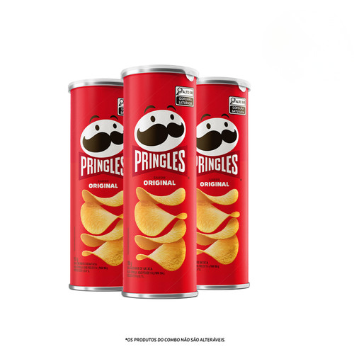 Combo Pringles sabores sortidos 3 unidades