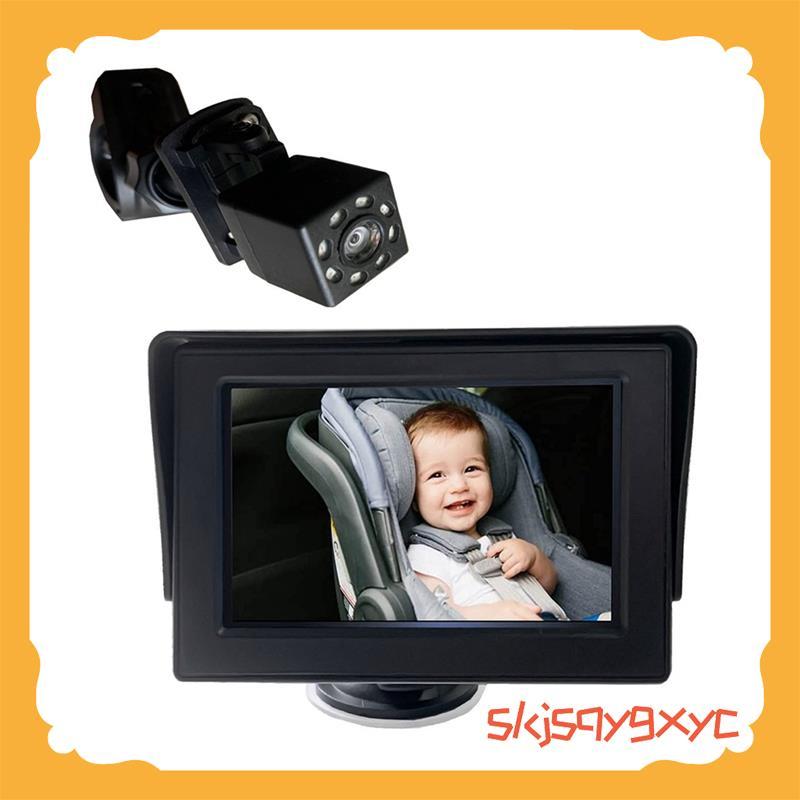 Câmera De Carro De Bebê , Espelho Retrovisor Monitor De 4.3 Polegadas , Assento Observar skjsqygxyc.br