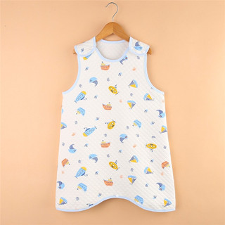 Saco de dormir para bebês, sem mangas, primavera outono, estilo fino, colcha Anti-chute infantil, estilo colete de quart