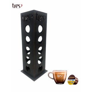 Torre Preta Porta Capsula 3 Corações em Oferta na Shopee