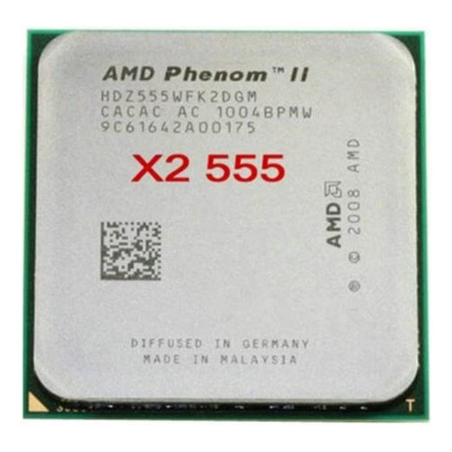 Processador Amd Amd Phenom Ii X2 555 Hdz555wfk2dgm Am3 Am2+
