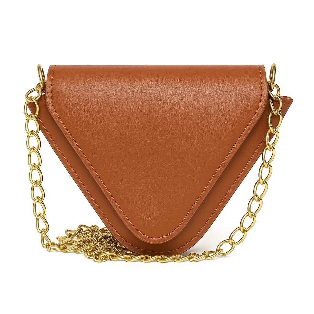 Bolsa Pequena Triangular Corrente Com Fecho Estilosa Básica Baladinha Shop Bags em Oferta na Shopee