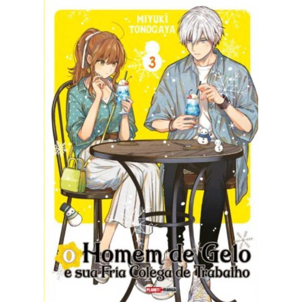 Capa do livro Mangá - O Homem De Gelo E Sua Fria Colega De Trabalho 03 - Panini -