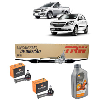 Caixa Direção Hidráulica + Par Terminal + Óleo ATF 3 DEXRON Celta Corsa Classic em Oferta na Shopee