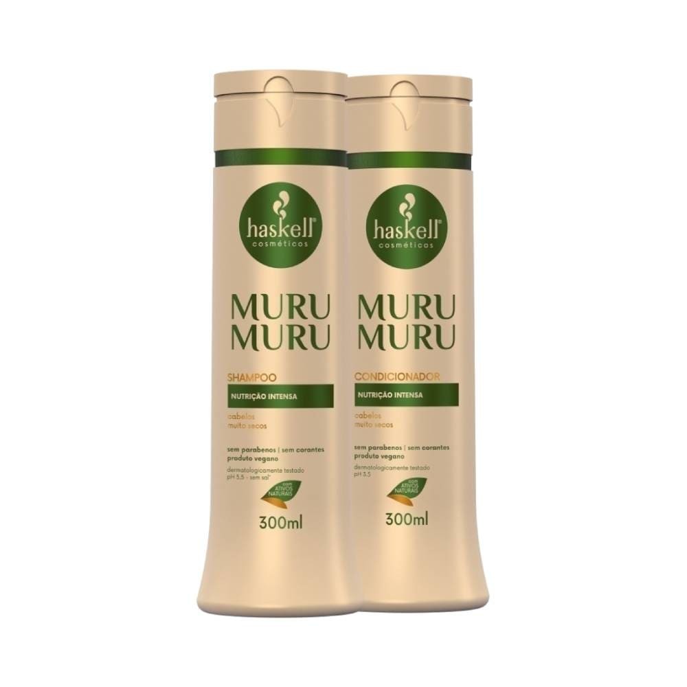 Kit Haskell Shampoo + Condicionador Murumuru 300ml em Oferta na Shopee