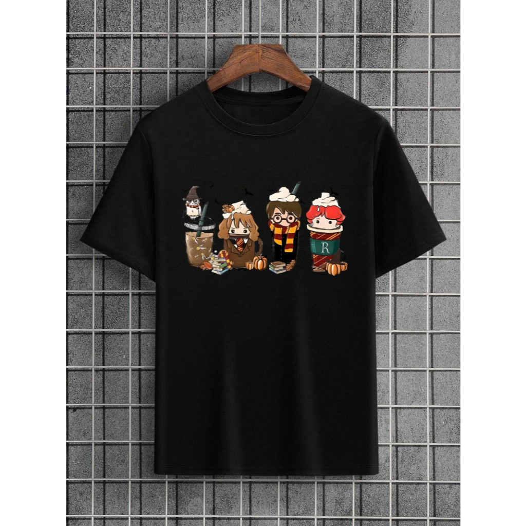 Camiseta Harry Potter Copos 2 Adulto e Infantil Jogo Game infantil Menina Menino Masculina Feminina Unissex