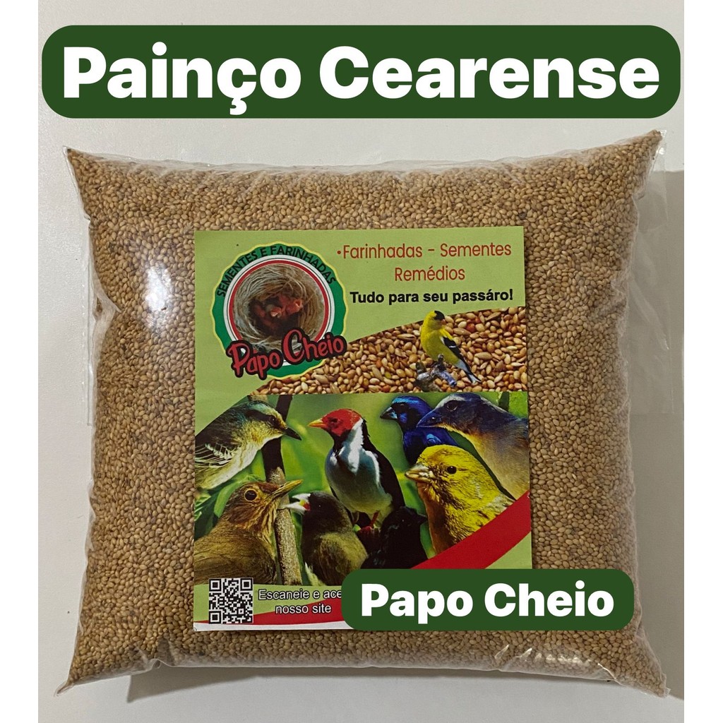 Painço Cearense ou Milheto do Nordeste à granel 500gr