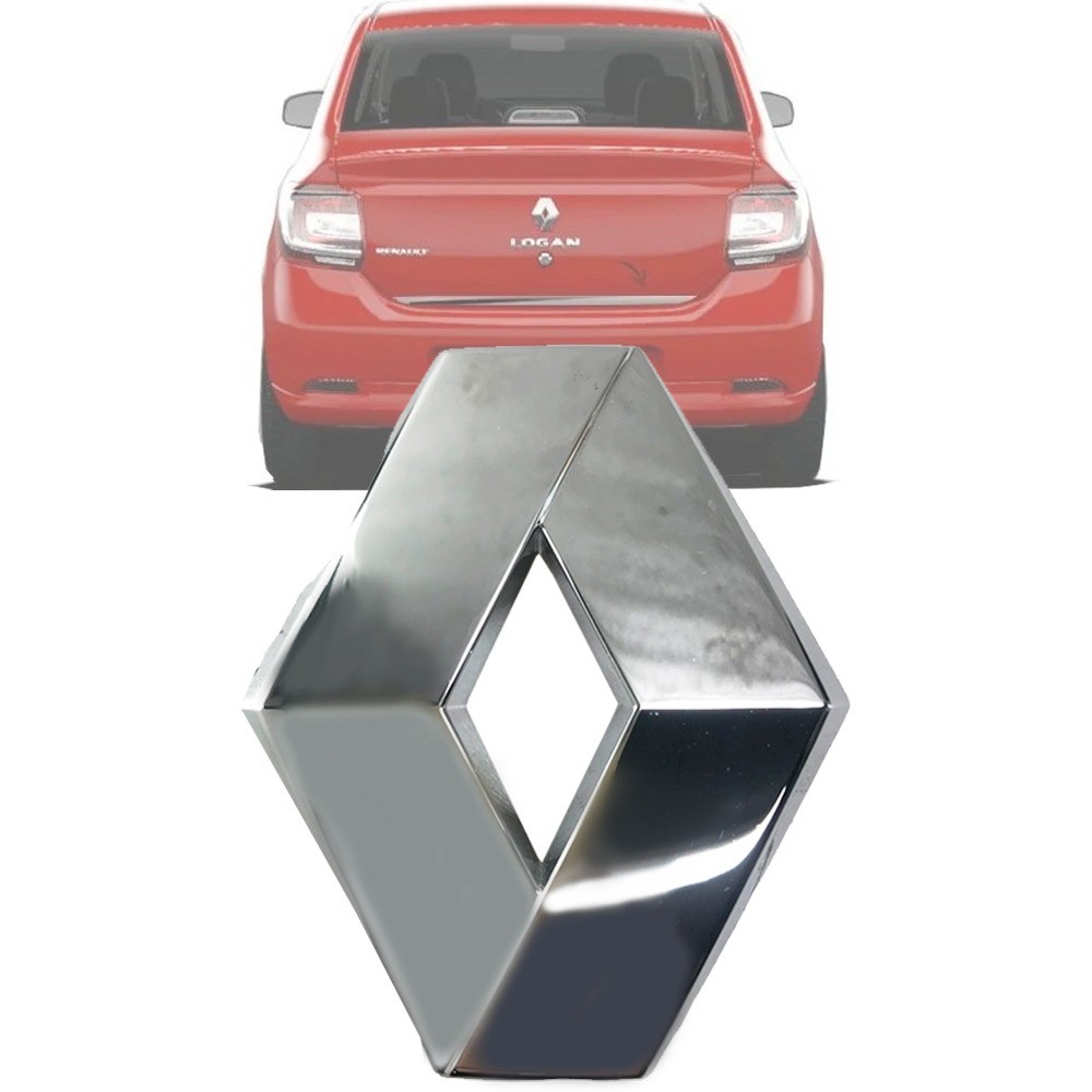 Emblema Tampa Traseira Clio Sandero Duster Logan Original em Oferta na Shopee