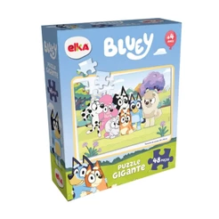 Quebra-Cabeça Puzzle Gigante Bluey 48 peças Elka - 1316