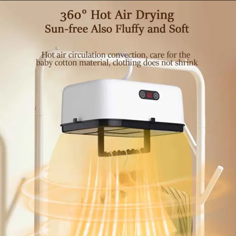 Secador Roupas Portátil Eletrico Secador Suspenso Cortina JH
