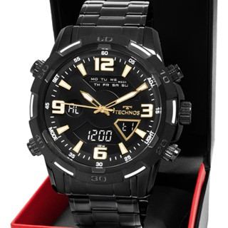 Relógio Technos Masculino Digitech Preto - W23305adb/1p em Oferta na Shopee
