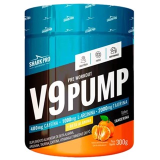 Pré Treino V9 Pump Pote 300g Shark Pro em Oferta na Shopee