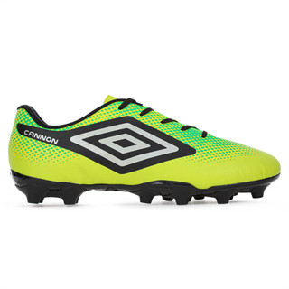 Chuteira Umbro Campo Cannon Verde Limão Preto e Prata - Masculino
