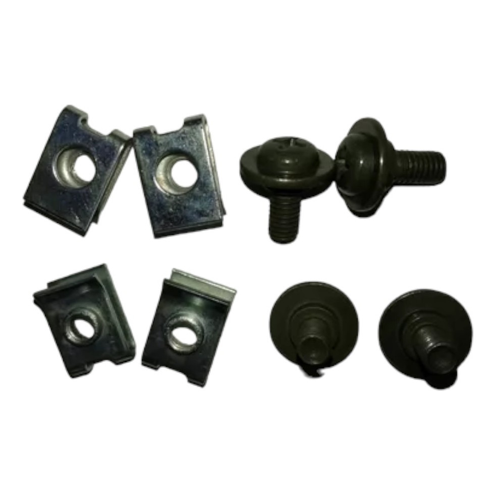 Presilha Trava Carenagem Biz 100/125 Kit 8 Peças