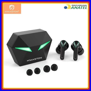Fone de Ouvido Sem fio Gamer Bluetooth 5.3 com Microphone e Luz LED Redução de Ruído original H'maston RS-30 B25B