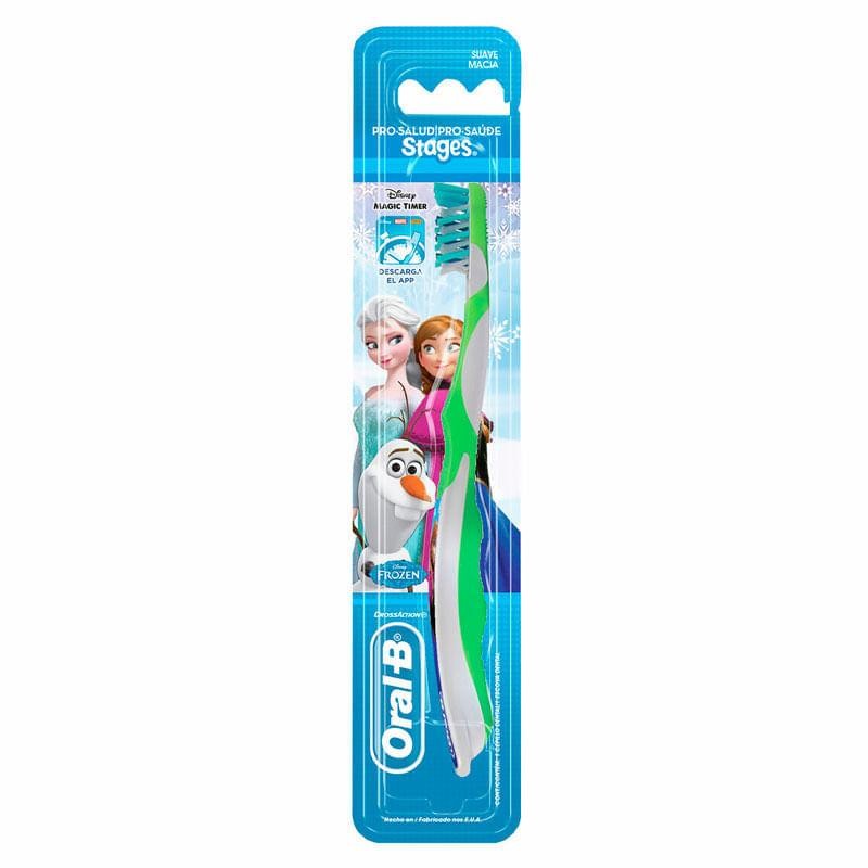 Escova Dental Infantil Oral-B Stages 6+ Anos Frozen 1 Unidade em Oferta na Shopee