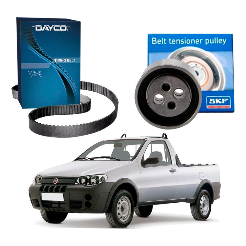 Kit Correia Dentada Tensor Strada 1.4 2006 A 2010 em Oferta na Shopee