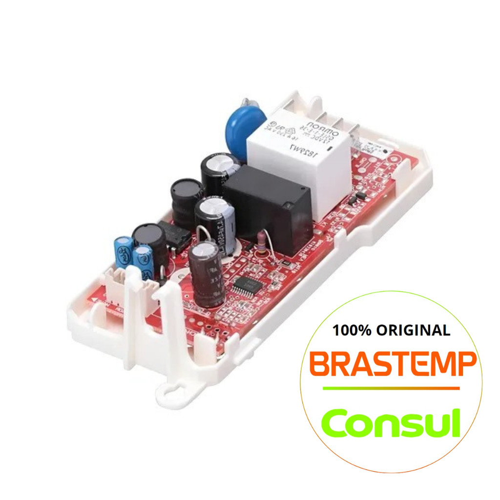 PLACA CONTROLE HERCULES PARA GELADEIRA BRASTEMP/CONSUL ORIGINAL - CRM37EBANA  (DEMAIS MODELOS NA DESCRIÇÃO) BIVOLT