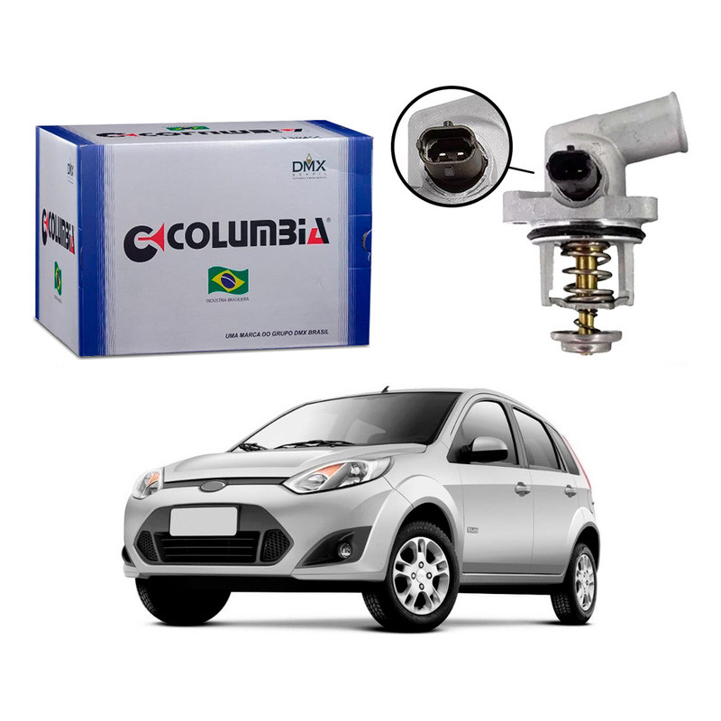 Valvula Termostatica Fiesta 1.0 1.6 Flex 2010 A 2014 em Oferta na Shopee