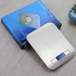 Balança Digital Cozinha 10kg Aço Inox, Para Receitas e Fitness - Precisão em Oferta na Shopee