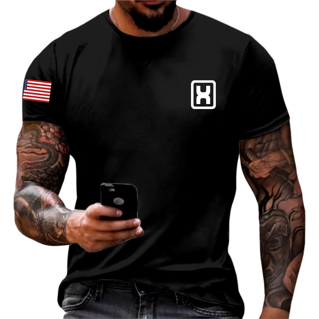 Camiseta Masculina Estampada Country Usa  Camisa Envio Imediato Camisa Country Rodeio