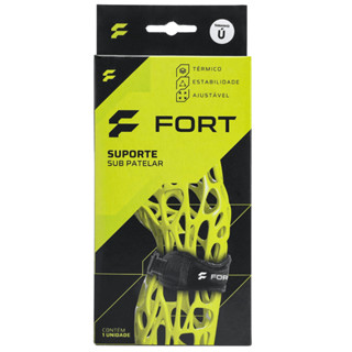 Suporte Sub Patelar Fort Neoprene Preta em Oferta na Shopee