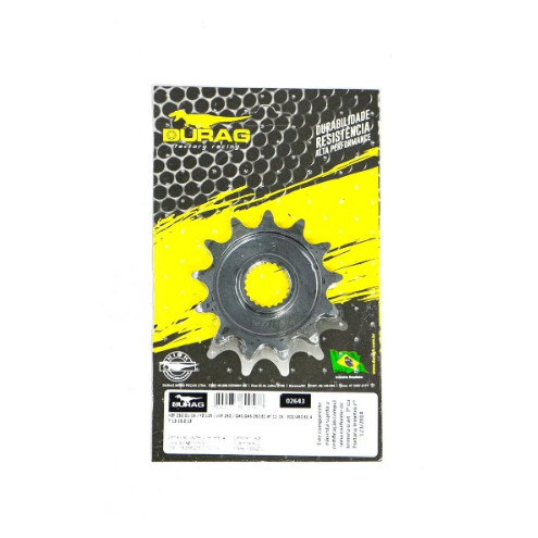 PINHÃO TRANSMISSÃO DURAG 13 DENTES PASSO 520 YAMAHA YZF 250 (01-16) / YZ 125 / WR 250 | GAS GAS 250 EC 4T (11-15) / 300
