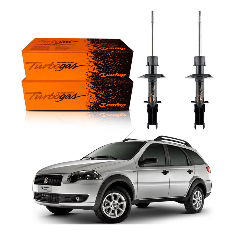 Par Amortecedor Dianteiro Palio Trekking 1.6 2011 A 2016 em Oferta na Shopee