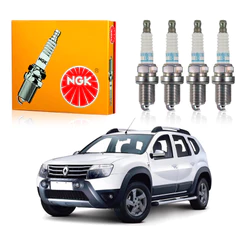 Jogo Velas Ngk Duster 1.6 2.0 16v 2011 A 2016