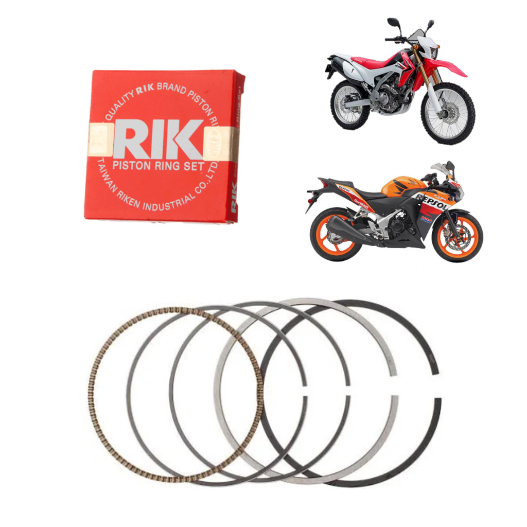 Anel Pistão Cbr 250r Crf 250L 2012/2015 Std 0.50 1.00 Rik
