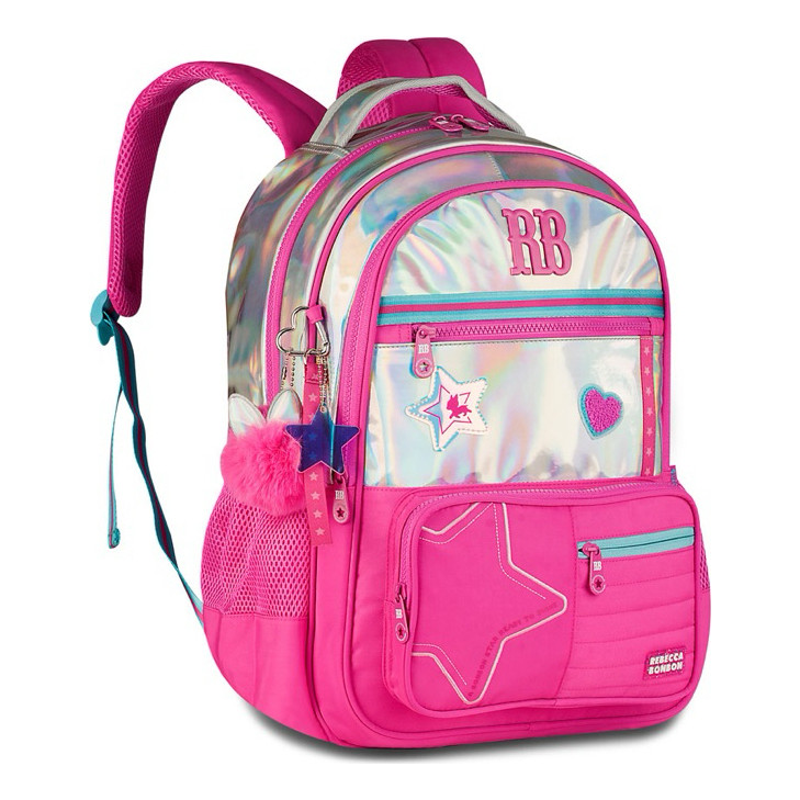 Mochila Rb Rebecca Bonbon Feminina Juvenil Original + Chavei