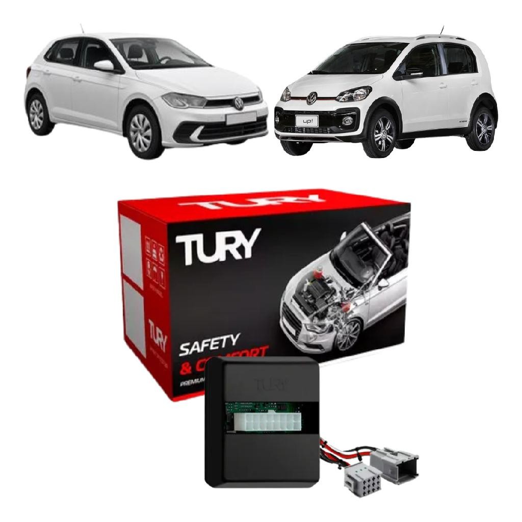 Modulo De Vidro Elétrico Volkswagen Up / Polo Tury Pro 2.1up em Oferta na Shopee