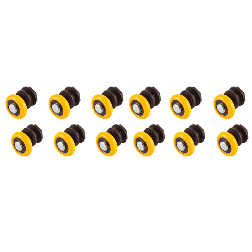 Roldana 1125 Fermax Regulável p Porta Vidro 8/10mm Kit 12UN