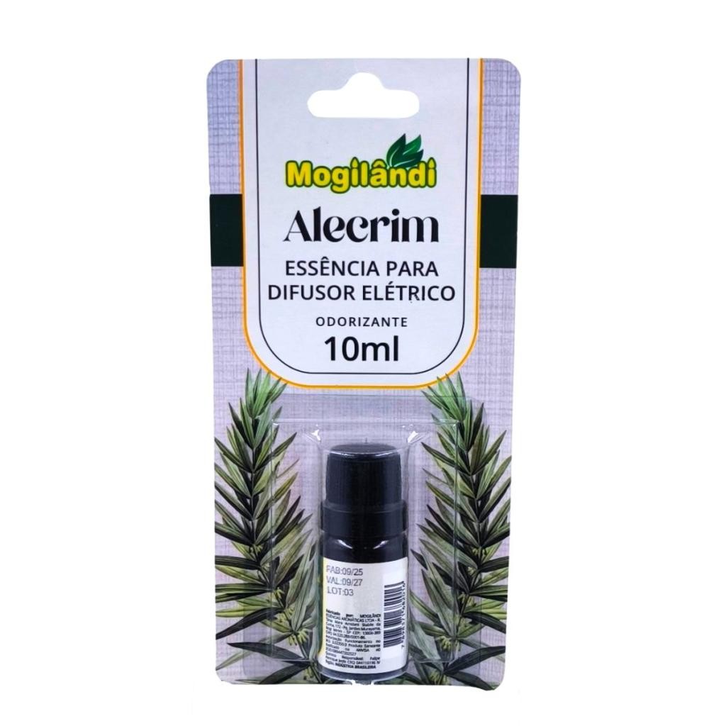 Essencia p/ Difusor Elétrico Alecrim Mogilândi 10ml em Oferta na Shopee