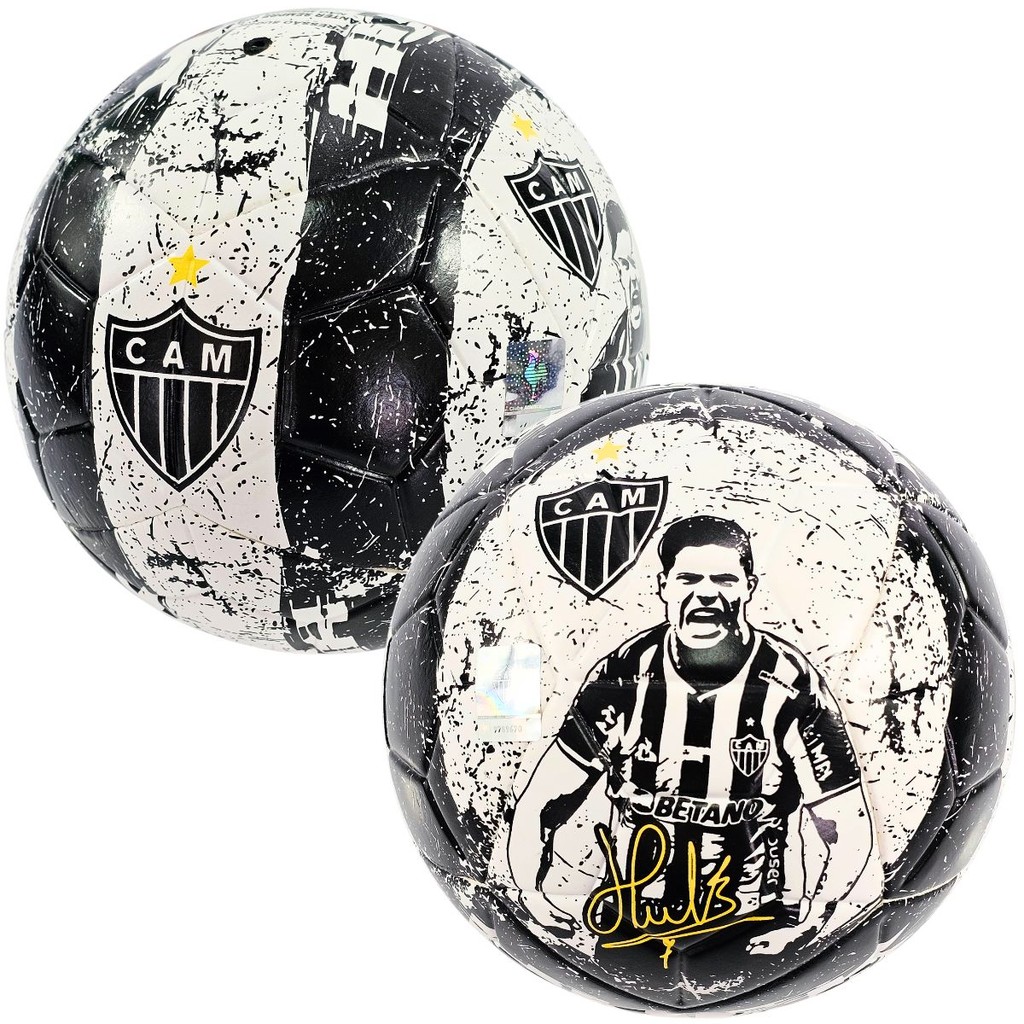 Mini Bola Atlético Mineiro Galo Para Quadra, Salão Oficial N° 2 Dualt