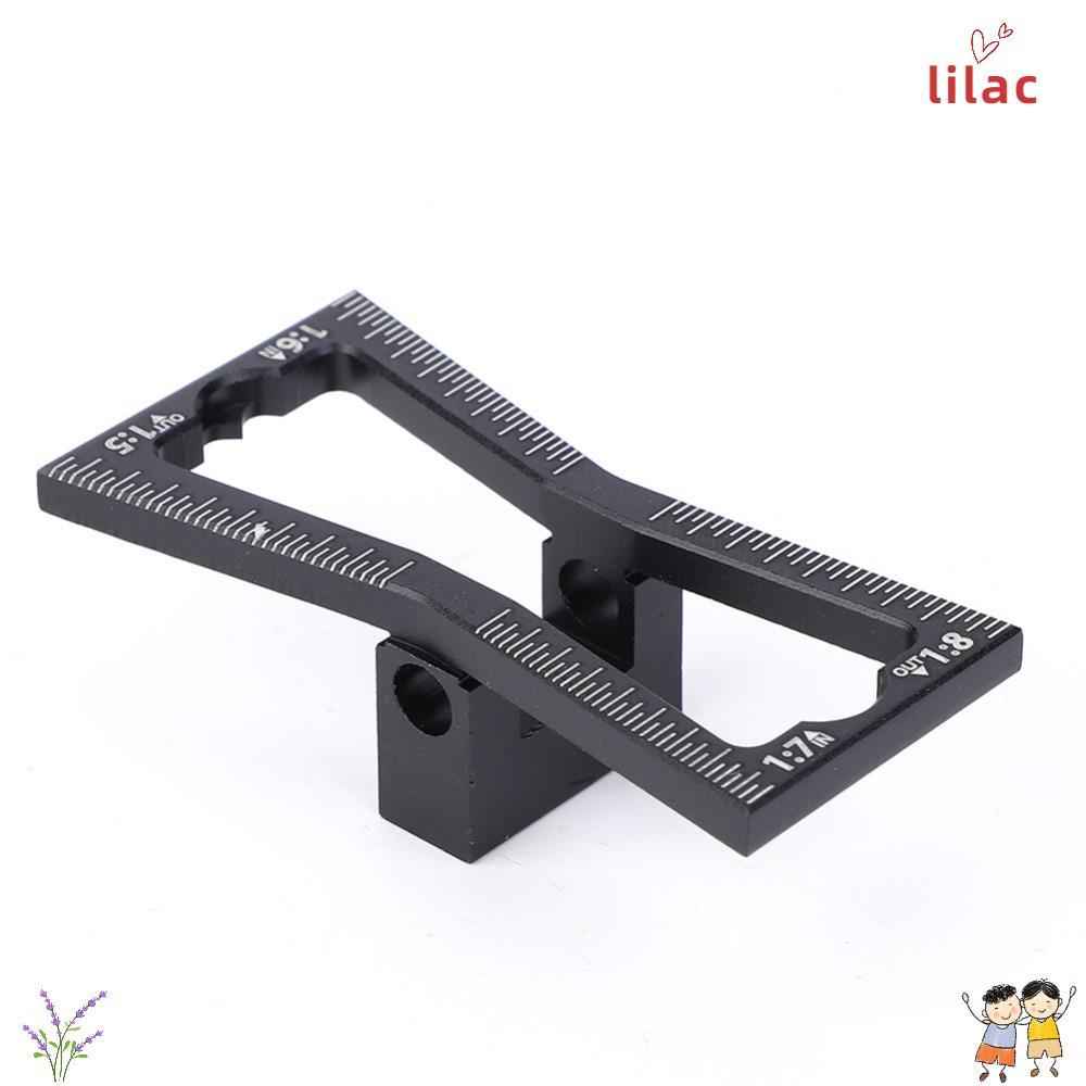 Guia De Marcador De Cauda De Andorinha LILAC , Riscador De Junta Com Design Ergonômico De Liga De Alumínio , Preto