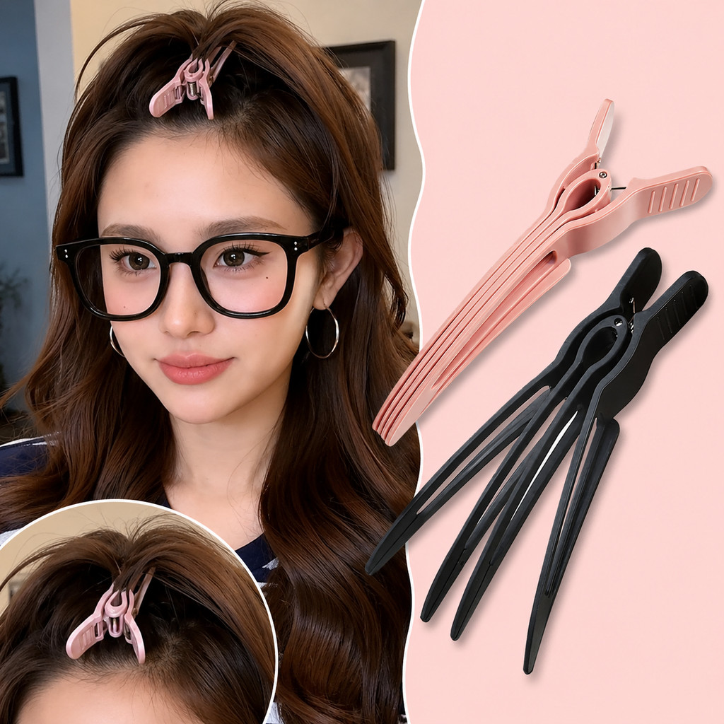 Clipe Volumizador de Raiz para Cabelo Sem Marcas Franja Cortina Volume Natural no Topo