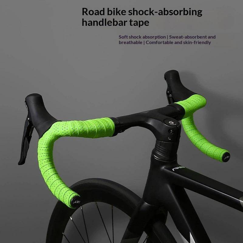 BDGF 1 Par De Fita Antiderrapante Para Guidão De Bicicleta , Durável E Macia De Estrada Ao Ar Livre , Ciclismo De Longa
