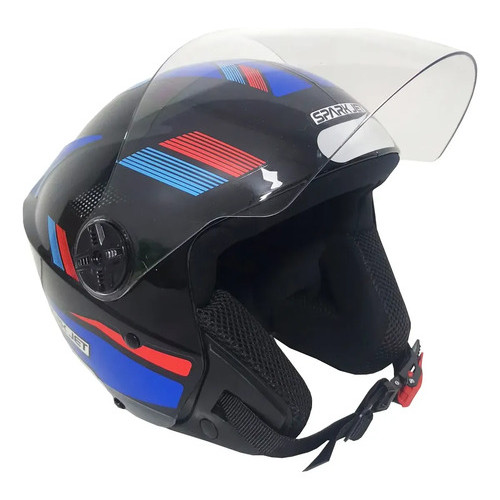 Capacete Moto Aberto Ebf Spark Jet Sting Feminino Masculino