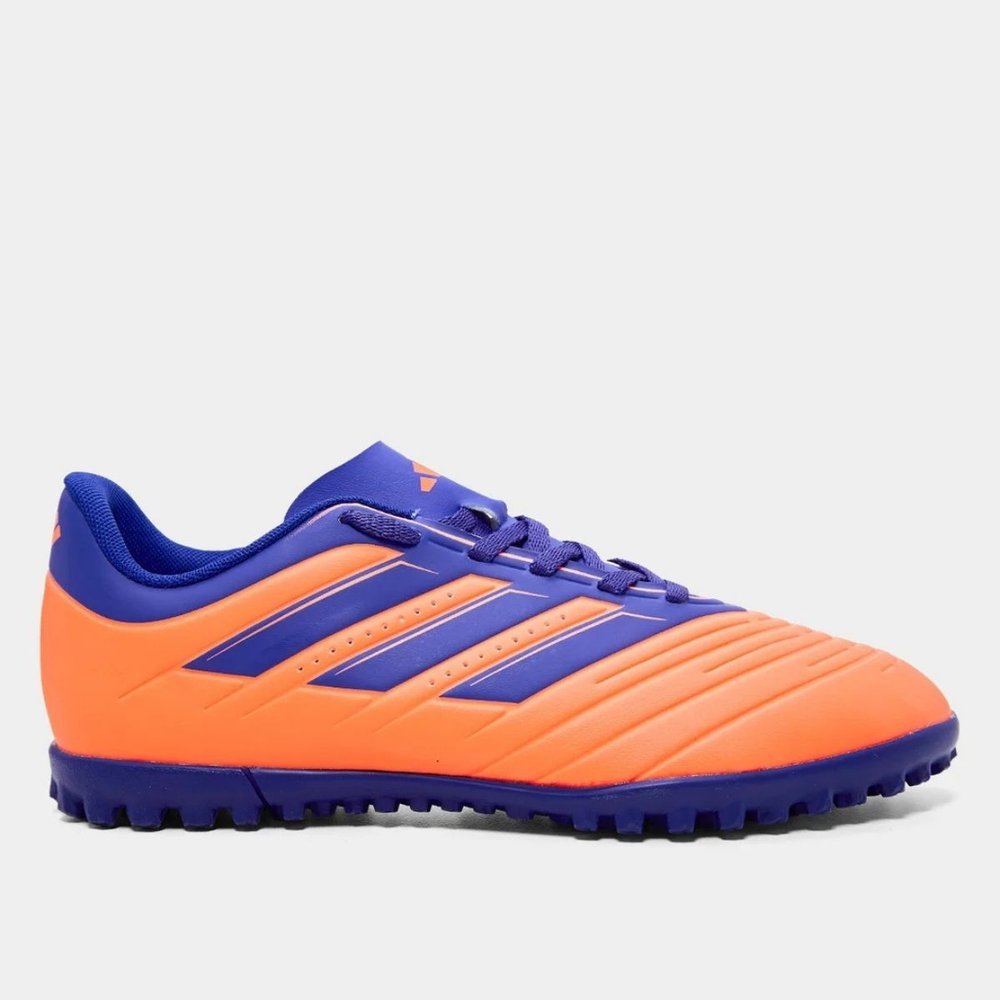 Chuteira Adidas Rabisco II Society Infantil Laranja Futebol Society Leve Resistente