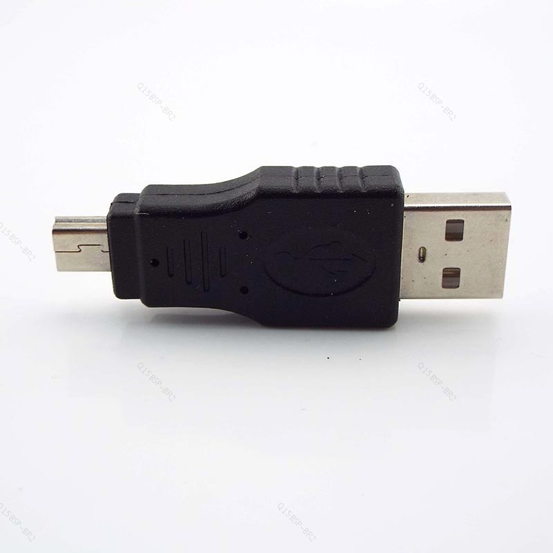 Conector PC USB 2.0 Um Macho Para Mini 5 Pinos Plug Adaptador Conversor Portátil Transmissão De Dados BR15B2
