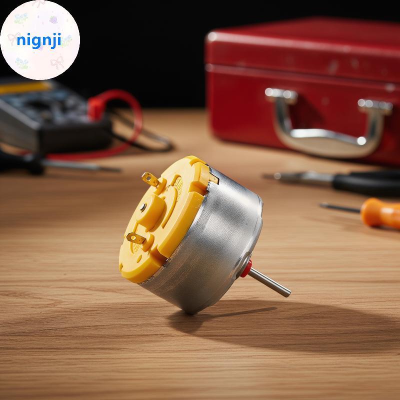 Nignji Padrão RC500-KW/16260 Motor DC 6V 9V 12V 32mm Eixo Redondo Para Pequenos Eletrodomésticos Substituição BR