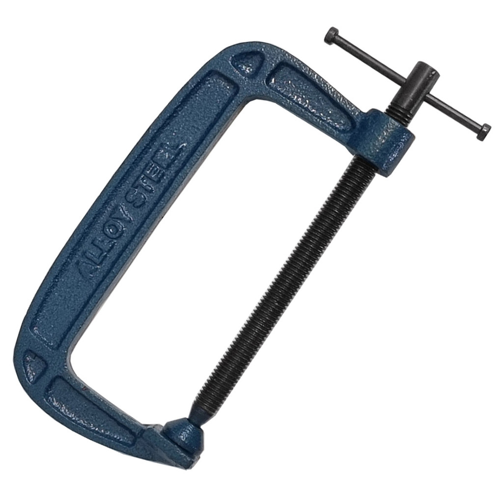 Grampo Sargento de Fixação 150mm Tipo C 6 Polegadas para Marceneiro