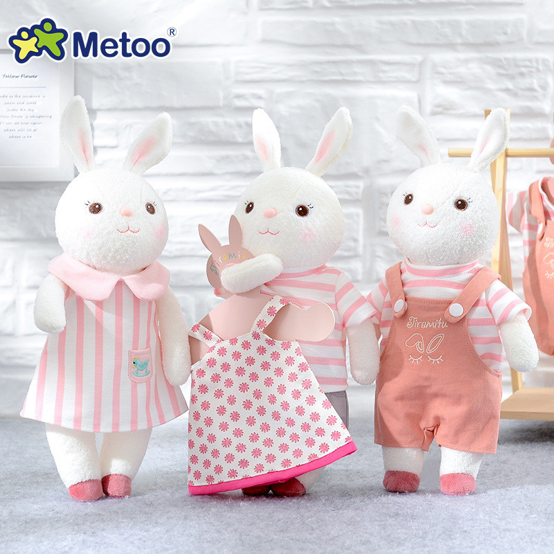2026 novo estilo metoo Mi coelho Tirami coelho vestir-se brinquedo de pelúcia bonito coelho boneca brinquedo das criança